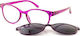 Michael Pachleitner Group KLH156-1 Women's Reading Glasses +1.50 in Fuchsia color