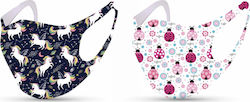 Tili Fashion Face Mask Παιδική Υφασμάτινη 2τμχ Tili Fashion Face Mask Παιδική Υφασμάτινη 2τμχ