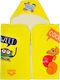 Arena Water Tribe Kids Kids Beach Poncho Yellow 100 x 50cm