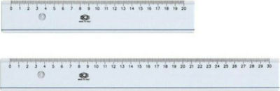 Ruler Aluminum 30cm Subdecameter Ilca No769 30cm