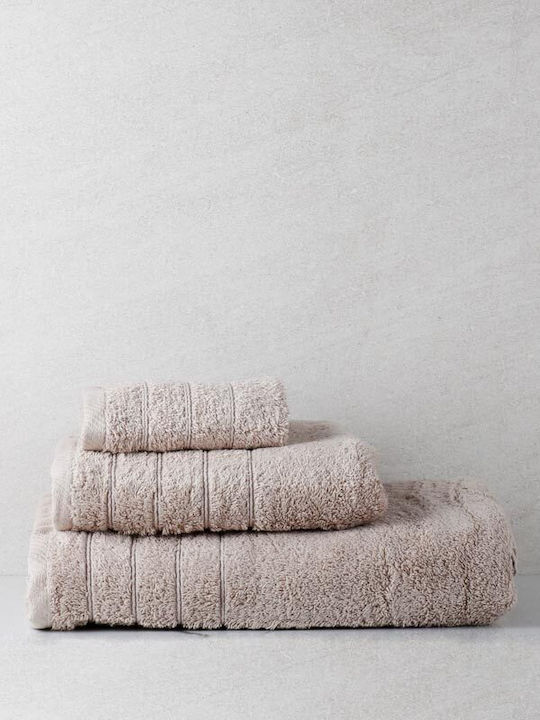 Sunshine Facecloth Dory 50x100cm Beige Medium W...