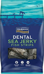 Fish4Dogs Dental Sea Jerky Strips Pentru Tartar & Placă 100gr