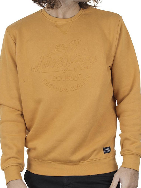 Double Men's Sweatshirt Yellow