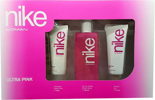 nike Ultra Pink Frauen Duftset mit Körperlotion