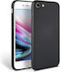 Sonique Liquid Back Cover Silicone Black (iPhon...