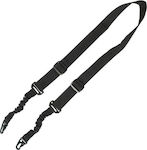 Mil-Tec Gun Sling 2-Point Gun Sling Black in Black color