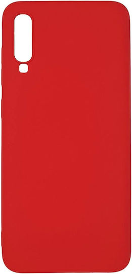 Sonique Liquid Back Cover Σιλικόνης Κόκκινο (Galaxy A70)