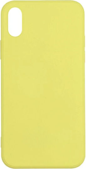 Sonique Liquid Back Cover Silicone Yellow (iPhone X / Xs)