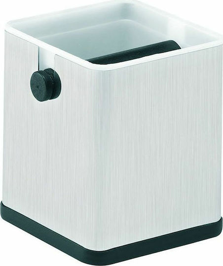 Joe Frex Metal S Edelstahl Abschlagbehälter 12x12x14cm