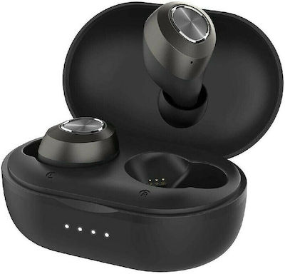 Lenovo HT10 In-ear Bluetooth Handsfree Headphone Sweat Resistant and Charging Case Black