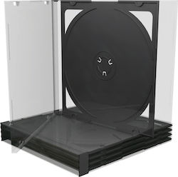 MediaRange CD-Box für 2 Disks mit Transparentem...