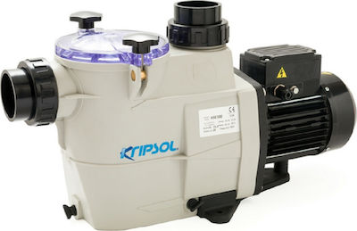 Kripsol Αντλία Πισίνας Koral Filter Dreiphasig mit Leistung 2hp und maximalem Wasserdurchfluss von 25700 Liter/Stunde