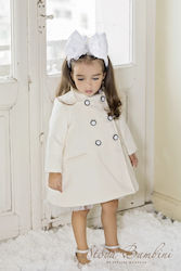 Stova Bambini Baptism Coat Ecru