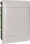 Legrand Practibox S Walled Waterproof 12-Elements Fuse Box with 2 Rows W328xH385xD103mm 135162