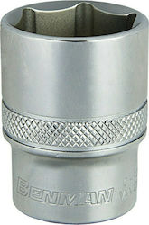 Benman Socket Hex with Square Drive 1/2" Diameter 29mm