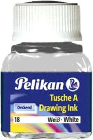 Pelikan Ν.17 Ανταλλακτικό Μελάνι για Πένα σε Λευκό χρώμα 10ml
