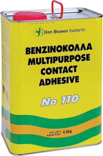 Bostik Den Braven Contact Adhesive No110 Petrol Glue 4.6kg 3407