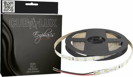 Cubalux Bandă LED 24V Alb Natural Lumină 5m Tip COB