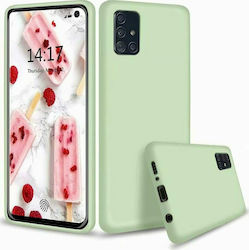 Sonique Liquid Back Cover Silicone Green (Galax...