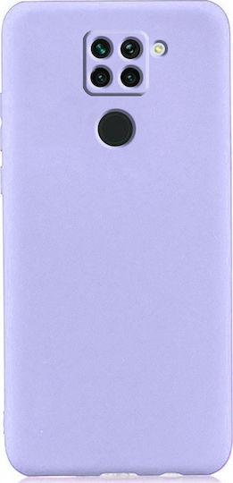 Sonique Liquid Back Cover Σιλικόνης Μωβ (Redmi Note 9)