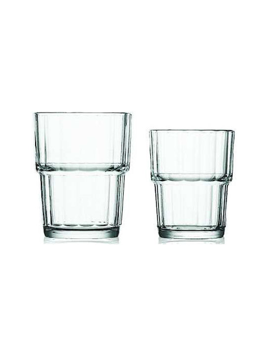 Arcoroc Norvege Glas Wasser in Transparent Farbe 270ml 1Stück