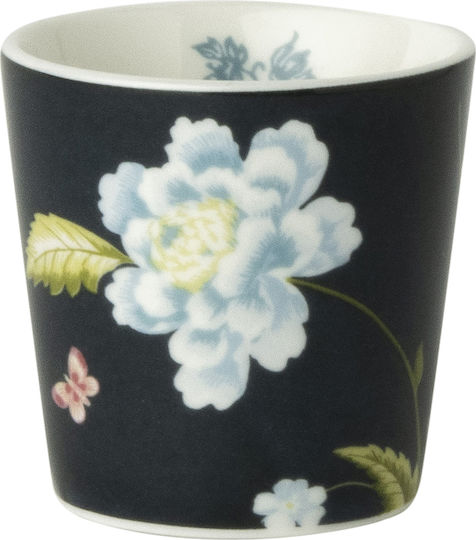 Laura Ashley Heritage Eierbecher aus Porzellan Schwarz 1pcs Laura Ashley Heritage Eierbecher aus Porzellan Schwarz 1pcs