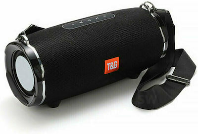 T&G Bluetooth Speaker 30W with Battery Duration up to 9 hours Black