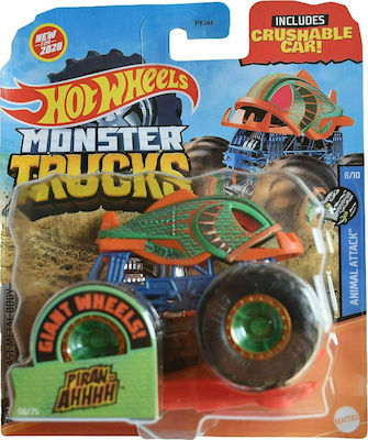 Hot Wheels Spielzeugauto Monster Truck Piran-Ahhhh Druckguss