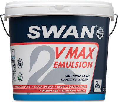 Swan V Max Emulsion Plastic Vopsea pentru Utilizare Intern 9lt