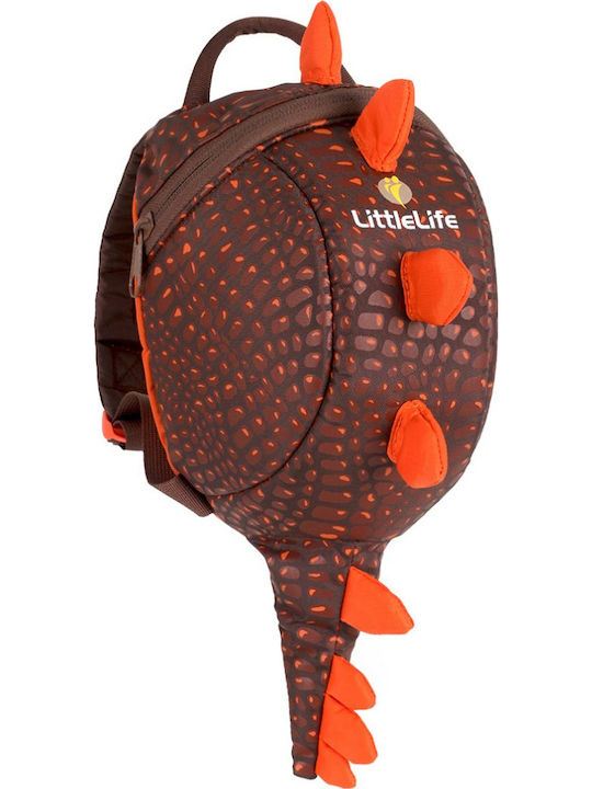 Littlelife Dinosaur School Bag Backpack Kindergarten in Brown color 6lt