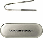 Boobam Tongue Scraper Silver 1τμχ