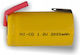 Muzik Wiederaufladbare Batterie Unter-C Ni-Cd 2000mAh 1.2V mit Klinge 1Stück