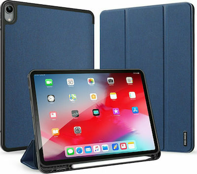 Dux Ducis Domo Flip Cover Δερματίνης Μπλε (iPad Air 2020/2022)