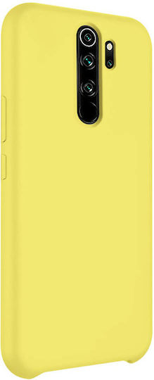 Sonique Liquid Back Cover Σιλικόνης Κίτρινο (Redmi Note 8 Pro)