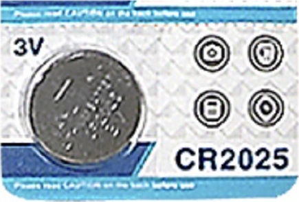 ATC Lithium Watch Battery CR2025 3V 1pcs