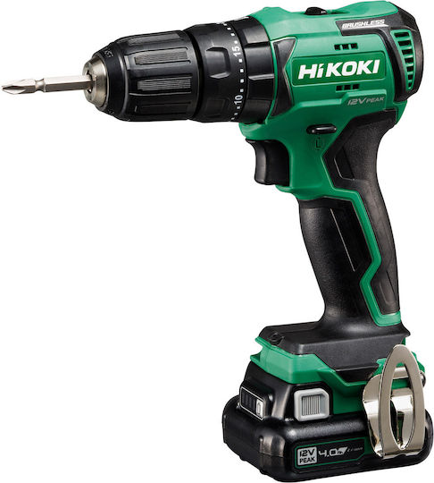 Hikoki DV12DD Ударен Двигател За Бормашина На Батерия 10.8V 2x4Ah
