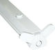 Aca Lighting Batten Delta Double-Ended with 2 Slots for LED Lamps T8 62.5cm