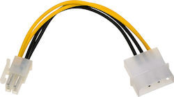Akyga 4-Pin Molex - 4 Pin EPS Cable 0.15m Multicolour (AK-CA-12) Akyga 4-Pin Molex - 4 Pin EPS Cable 0.15m Multicolour (AK-CA-12)