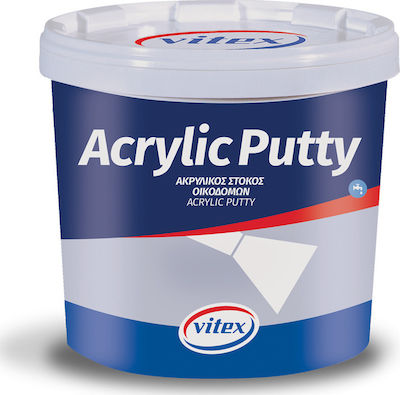 Vitex Acrylic Putty General-Purpose Putty Filler Acrylic / Water White 5kg