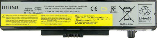 Mitsu Compatible Battery for Lenovo IdeaPad A580A/B4400/B480/B485 with 4400mAh