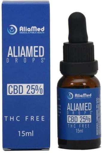 AliaMed Ulei De Canabis Pentru Reducerea Anxietății Cu 25% CBD 15ml