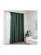 vidaXL Curtain with Pencil Pleat Green 290x245cm