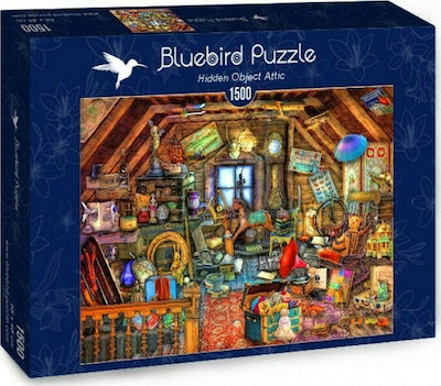 Hidden Object Attic Puzzle 2D 1500 Pieces