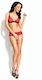 Demoniq Sabine Floral Lace Bra Set Sexy Σετ Εσω...