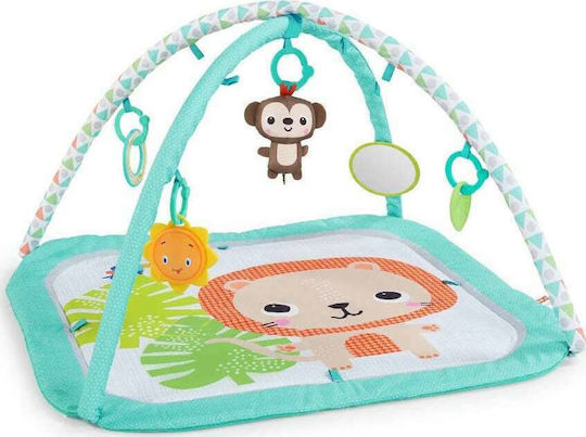Bright Starts Safari Blast Covoare și Gimnastice Pentru Bebeluşi De Activităţi Pentru Nou-Născuţi