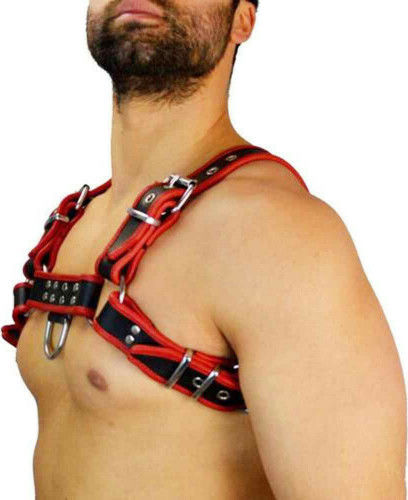 Naughty Toys Lenjerie Sexy Barbati Harnașament Negru