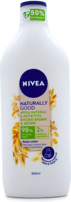 Nivea Naturally Good Natural Oat & Nourishment Ενυδατική Lotion Σώματος 350ml