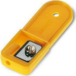 Eisen Plastic Sharpener Yellow