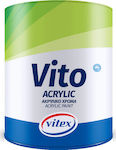 Vitex Vito Βάση M Πλαστικό Χρώμα Ακρυλικό για Εξωτερική Χρήση 1lt