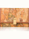Large Women's Wallet Classic Tabac Brown